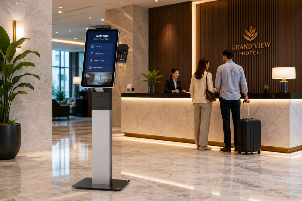 Hostitality Self Service Kiosk-SynqNode-3