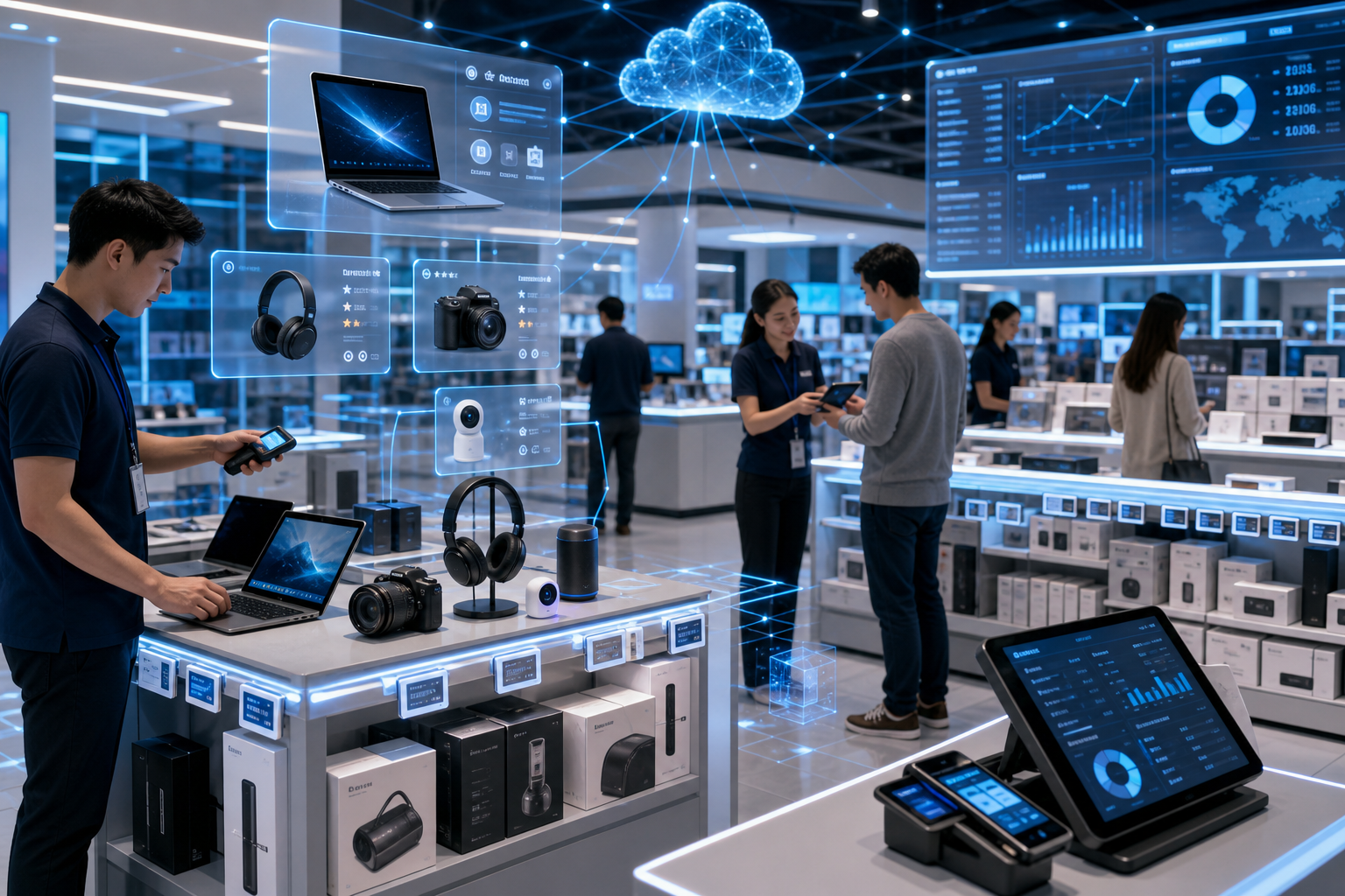 Tech Retail POS and ESL setup