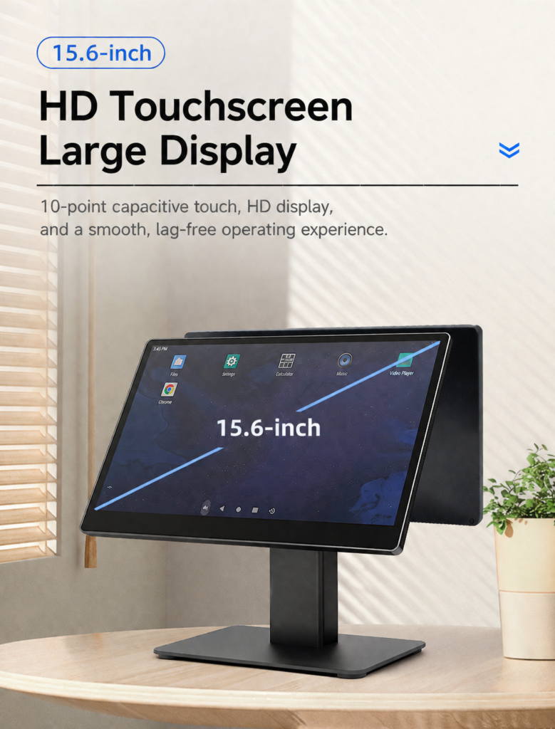 SN-A15 15.6 Inch Android POS System — Expansive Vision Instant Response