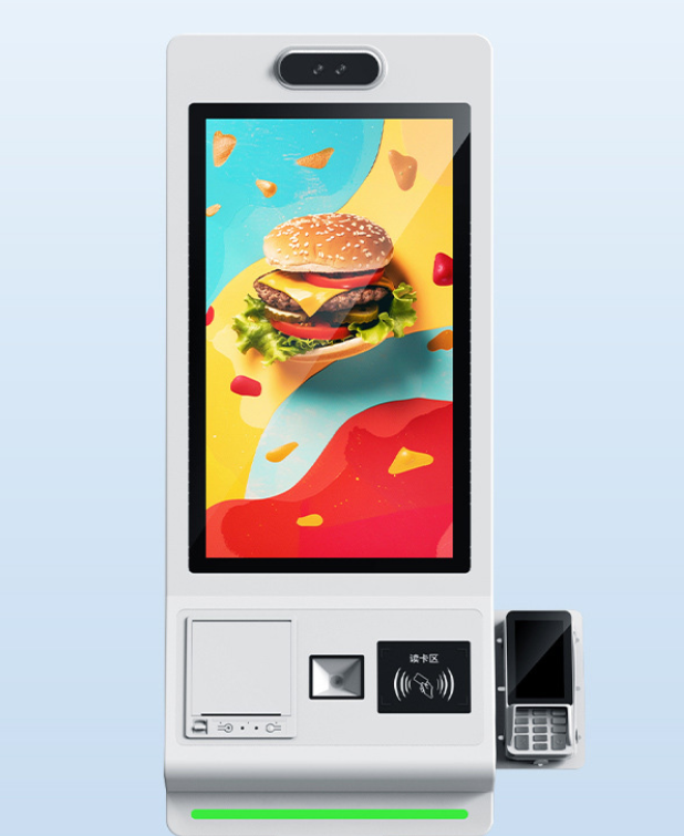Wall-mounted kiosk deployment for compact retail spaces