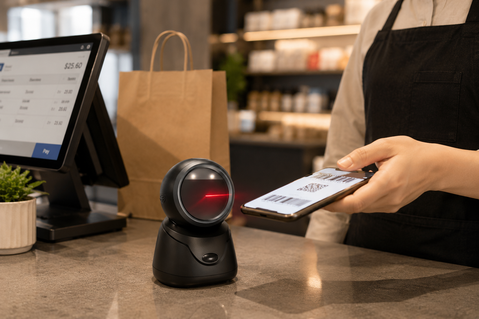 Mobile Payment at Checkout