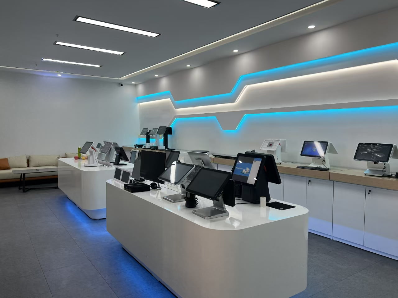 Premium POS systems and IoT retail hardware are engineered here.