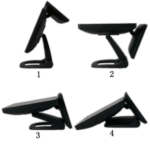 SN-F20 Foldable Aluminum 15.6″ POS Terminal view 7