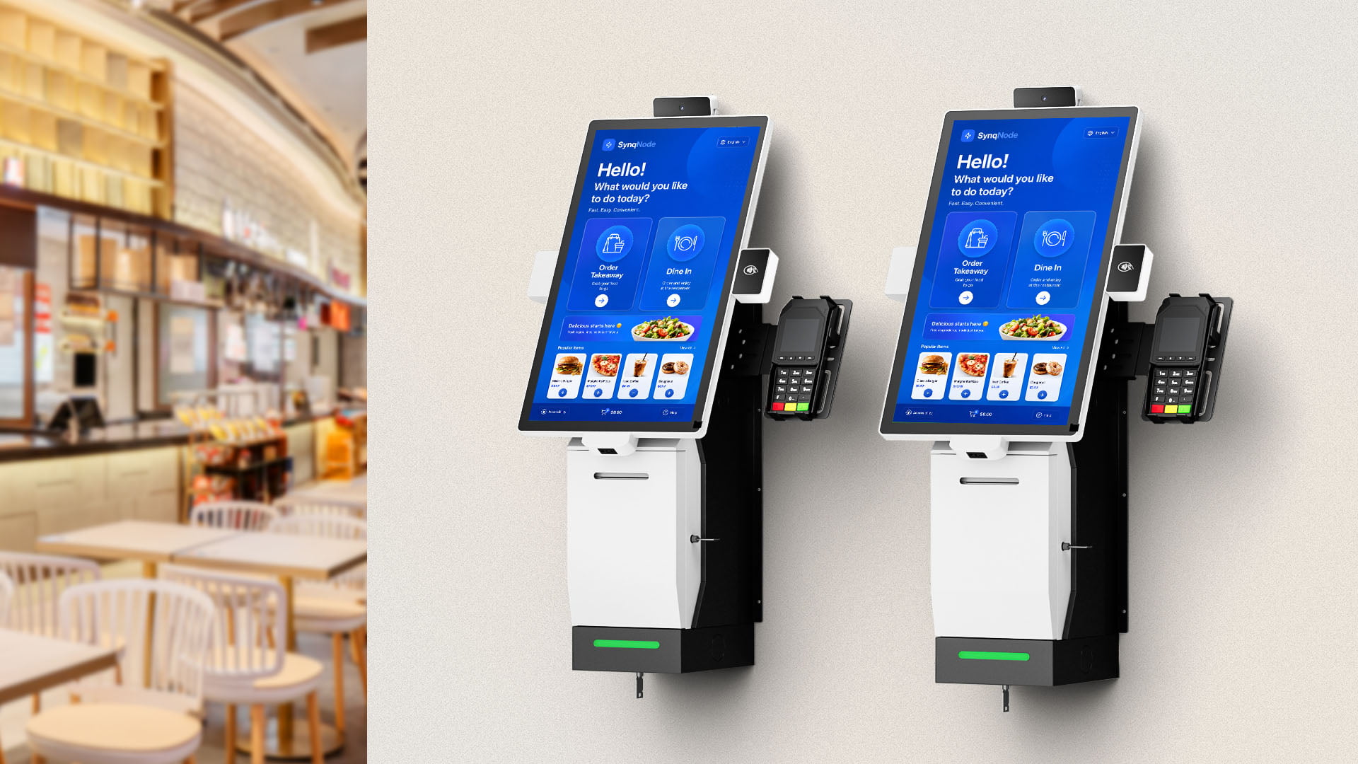 Wall Mounted Kiosk